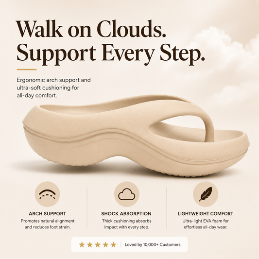 Sootheez Premium Arch Support Flip Flops