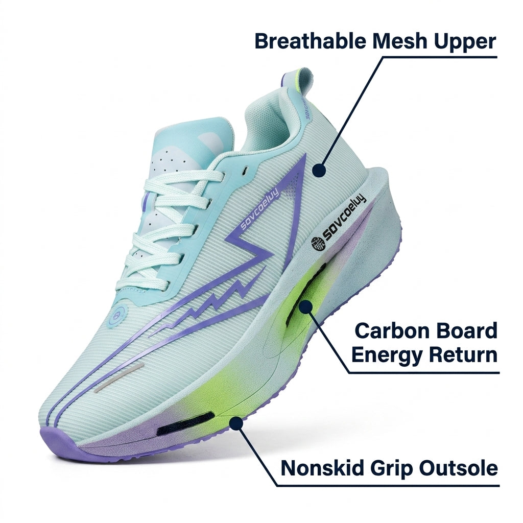 Sovcoeluy™ Carbon Board Running Shoes – 50% Off