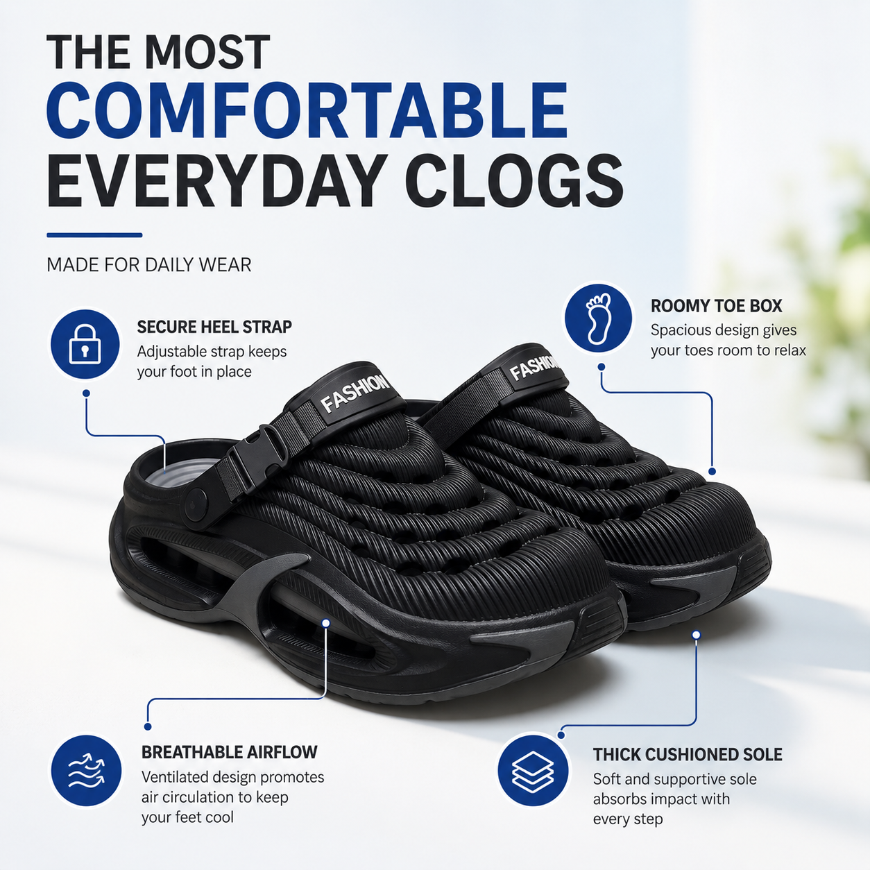 Sootheez AeroCloud™ Men's All-Terrain Sandals