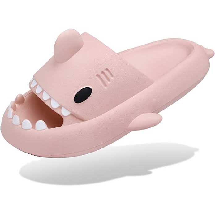 Premium Sharkeez Slides Pink / US Women 5.5-6.5 | Men 4-5